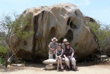 More posing at the Ayo Rock Formation