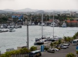 The harbour on Lindas side of the ship