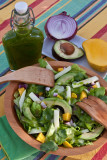 Green Salad with Jicama and Mango