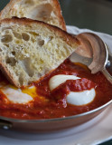 Poached Eggs in Tomato Sauce