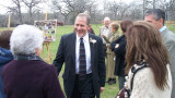 Barry greeting the Guests as they Arrive