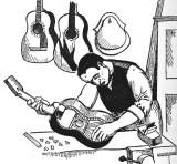Emilio the guitar maker