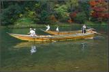 <p> Arashiyama boatmen </p>