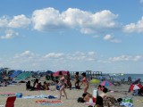 New Jersey beaches on a busy day