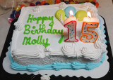 A SURPRISE BIRTHDAY CAKE FOR MOLLY!