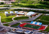 Aerial Image Scranton High and Knights Football Field