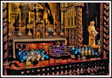 Les bougies sur lautel de Notre-Dame