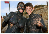 Israel Mud Bath Maiden and Her Bar Mitzvah Boy Brother