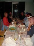 Group at Sunset grill with rain on window's !!!