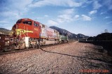 BNSF Through Cajon Station