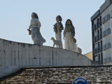 Three Little Sheperds monument