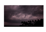 Storm approaching, the backwaters, Kerala