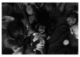 Malnourished baby in a slum, Sion, Mumbai