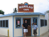 Mikes good friend or relative owns the hukilau