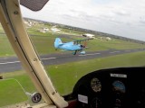 Beating up the aerodrome at Anahuac