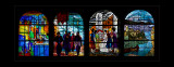 Belbeuf Saint-Adrien</br>Chapelle troglodyte</br>Les vitraux