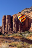 Rising Balloon, Monument Valley, Navajo Tribal Park, AZ/UT