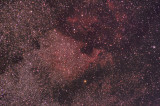 North America and Pelican Nebulas Widefield Shot