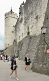 The North Wall of Festung Hochsalzburg