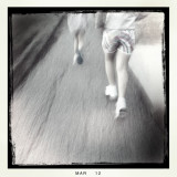 running with the kids
