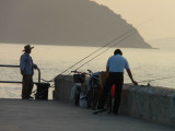 Fishing at Shek Tsai Po Pier