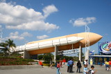 Mock up of the SRBs and ET