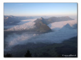 Tagesanbruch und Nebelmeer rund um die Rigi (5840)