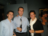 Matt, me, and Manda at Mad Pizza in Sydney