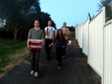 Surf Camp chaps doing the beer run