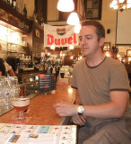 Me at the Belgian Bier Cafe