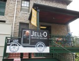 Dad at Jell-O museum