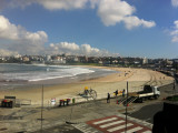 Bondi Beach on a weekday