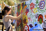 Kids Zone mural wall