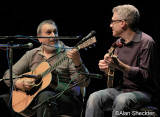 Barry Mitterhoff sits in for a song during Brombergs set