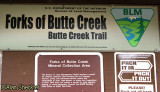 Forks of Butte Creek, a Bureau of Land Management designated recreation area