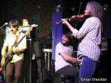 Brokedown in Bakersfields Steve Adams (left) with Marco Benevento, Tim Carbone