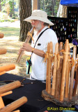 Hand-crafted flute in the Tsi-Akim Maidu village