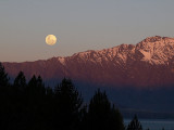 Moon Over New Zealand