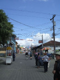 Puerto Quetzal, Guatamala-bus stopped & we walked thru town to the lake
