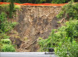 Landslide from Expressway
