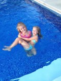 swimming with ava