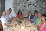 Barrys photo of our group at Tikal Inn 2699