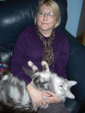 Carole with Persey