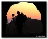 Setting up for the shot @ Sutro Baths