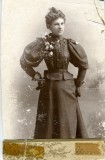 Marguerite Nicklaus c1898. My great-grandmother.