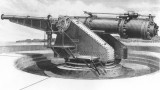Fort Scott, 15-inch pneumatic dynamite gun (Scientific American)