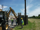 FLOOD WALL CONST. -  Chelsea@Louisville near N. Willett