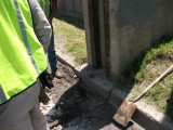 Chelsea FLOOD WALL CONST. -  Chelsea@Louisville near N. Willett