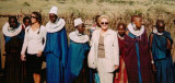Julie in East Africa tribal women
