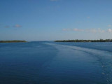 The entry to the lagoon of Rangiroa atoll